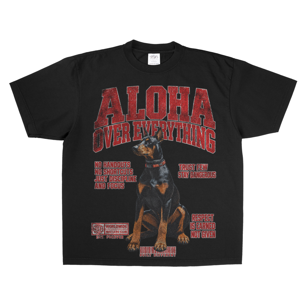 ALOHA OVER EVERYTHING T-SHIRT