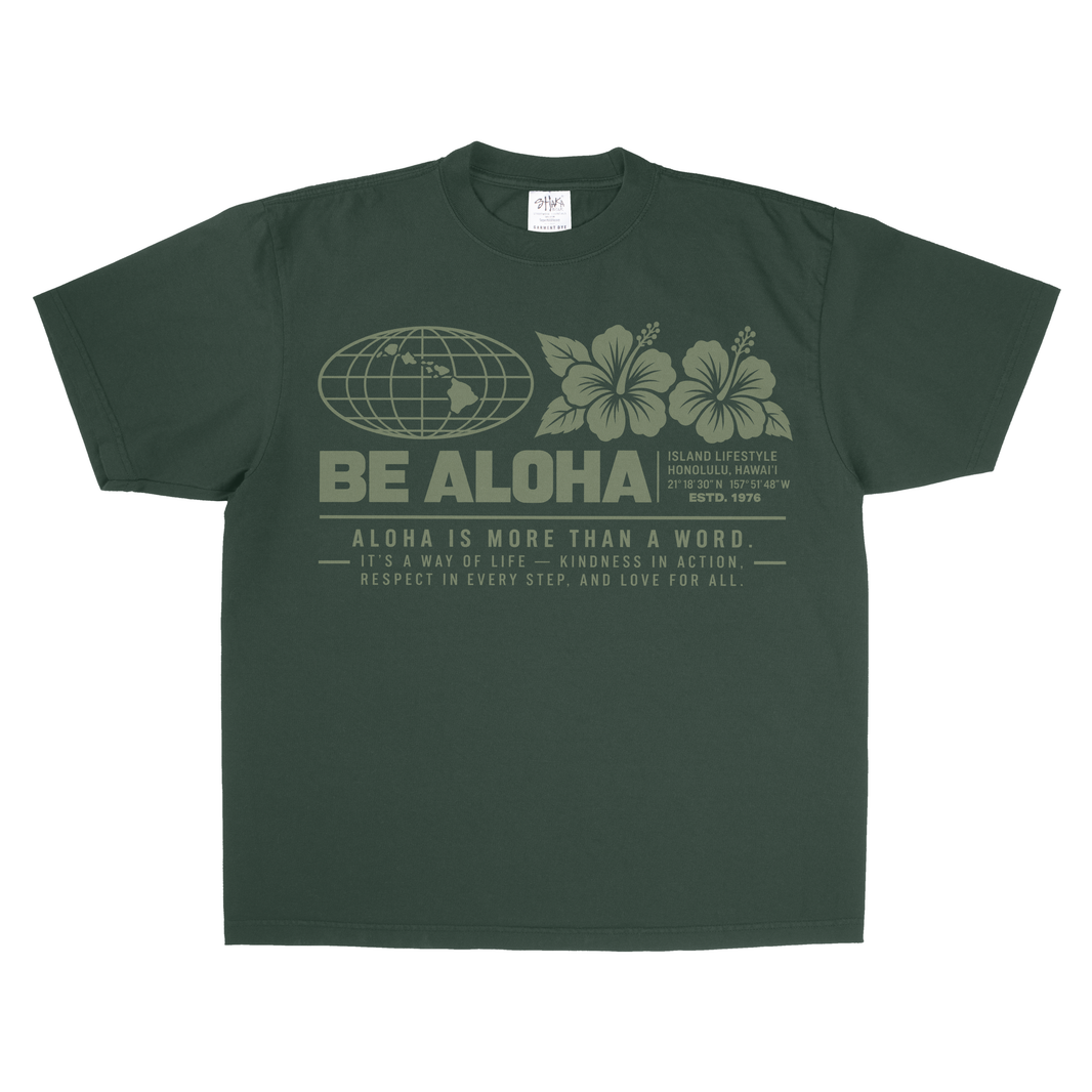 BE ALOHA WORLDWIDE T-SHIRT