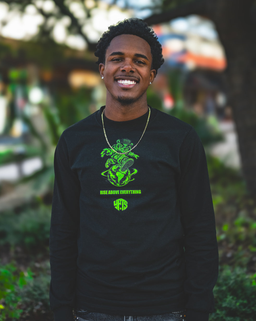 RISE ABOVE EVERYTHING LONGSLEEVE T-SHIRT