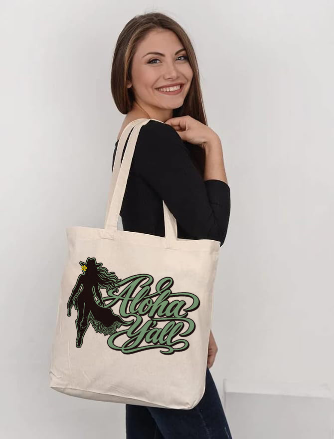 Aloha Y'all Tote Bag